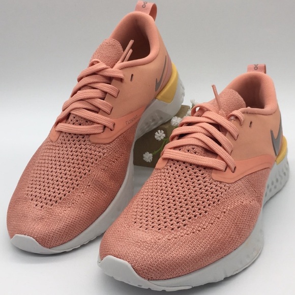 • W NIKE ODYSSEY REACT 2 FLYKNIT pink quartz/pumic - Picture 4 of 16